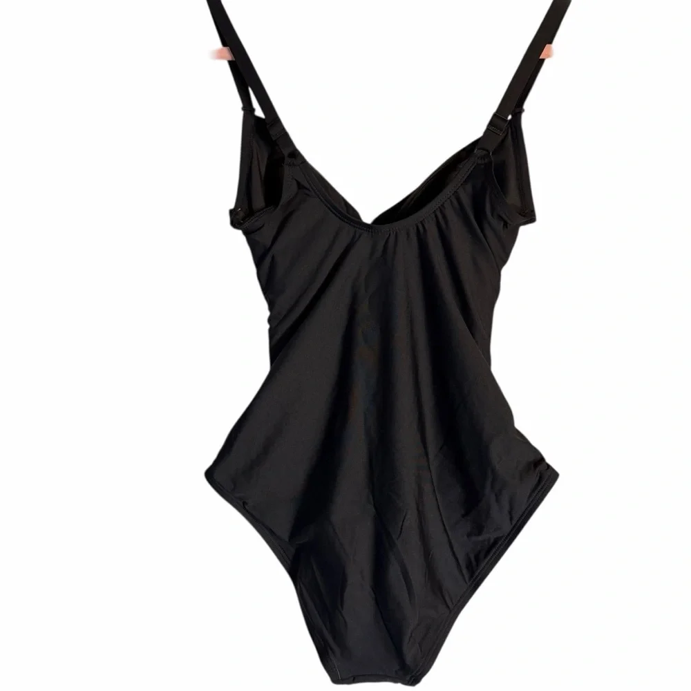 DKNY Crossover Tummy Control 1 pc Swimsuit - Picture 5 of 10